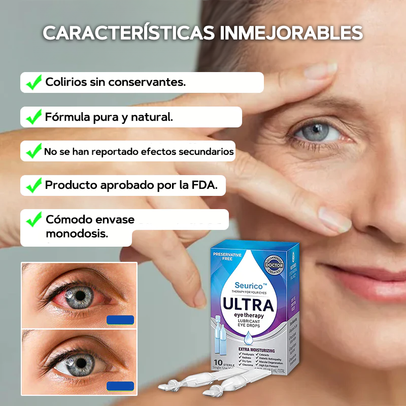 Cataratas Glaucoma Gotas Lubricantes para Ojos - CataractsGlaucomaEyeDrops™