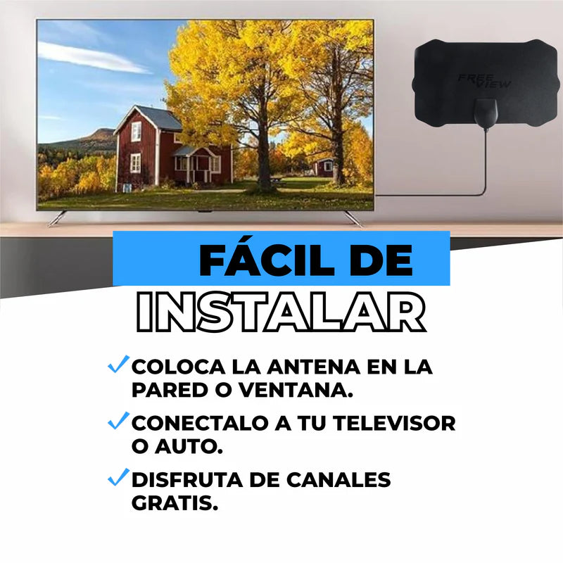 Antena de TV digital - GoldAntennaTv™