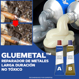 1 + 1 GRATIS | Super pegamento reparador de superficies y metales - GlueMetal™